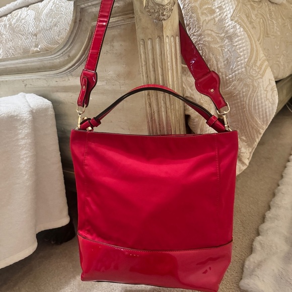 Prada Scarlet Red Shoulder Bag - Picture 2 of 12